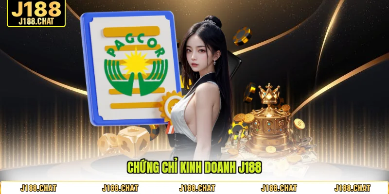 Chứng chỉ kinh doanh J188