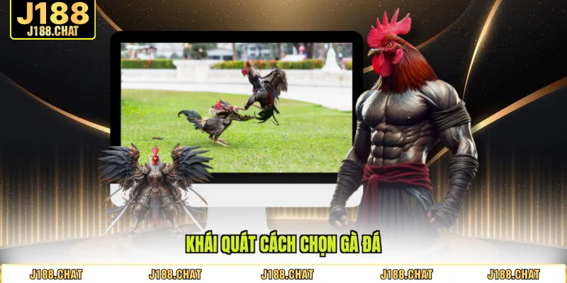 Khái quát cách chọn gà đá