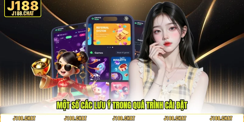 Một số các lưu ý trong quá trình cài đặt