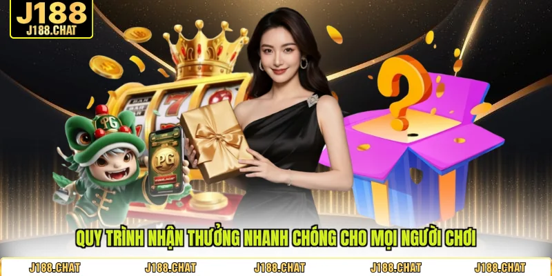 Quy trình nhận thưởng nhanh chóng cho mọi người chơi