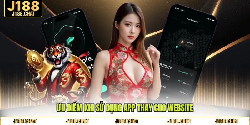 Ưu điểm khi sử dụng app thay cho website 