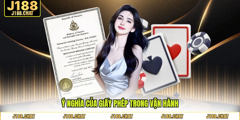 Ý nghĩa của giấy phép trong vận hành